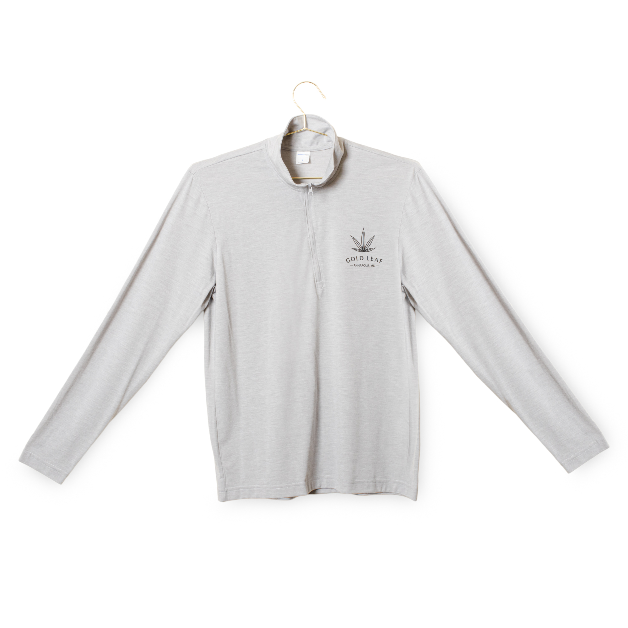 Gold Leaf - Clothing - Shirt With Zip - Grey (L) - Jane