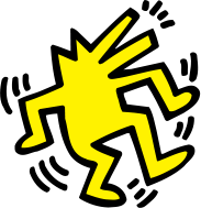 K.haring Collection Catchall Angel Man