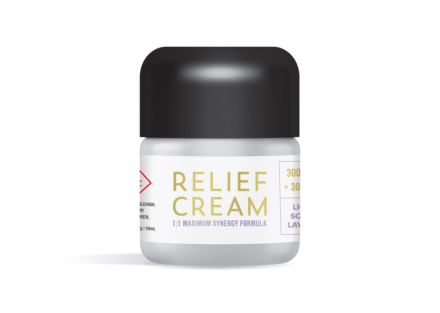 Lavender Relief - 1:1 - 75mg CBD/75mgTHC