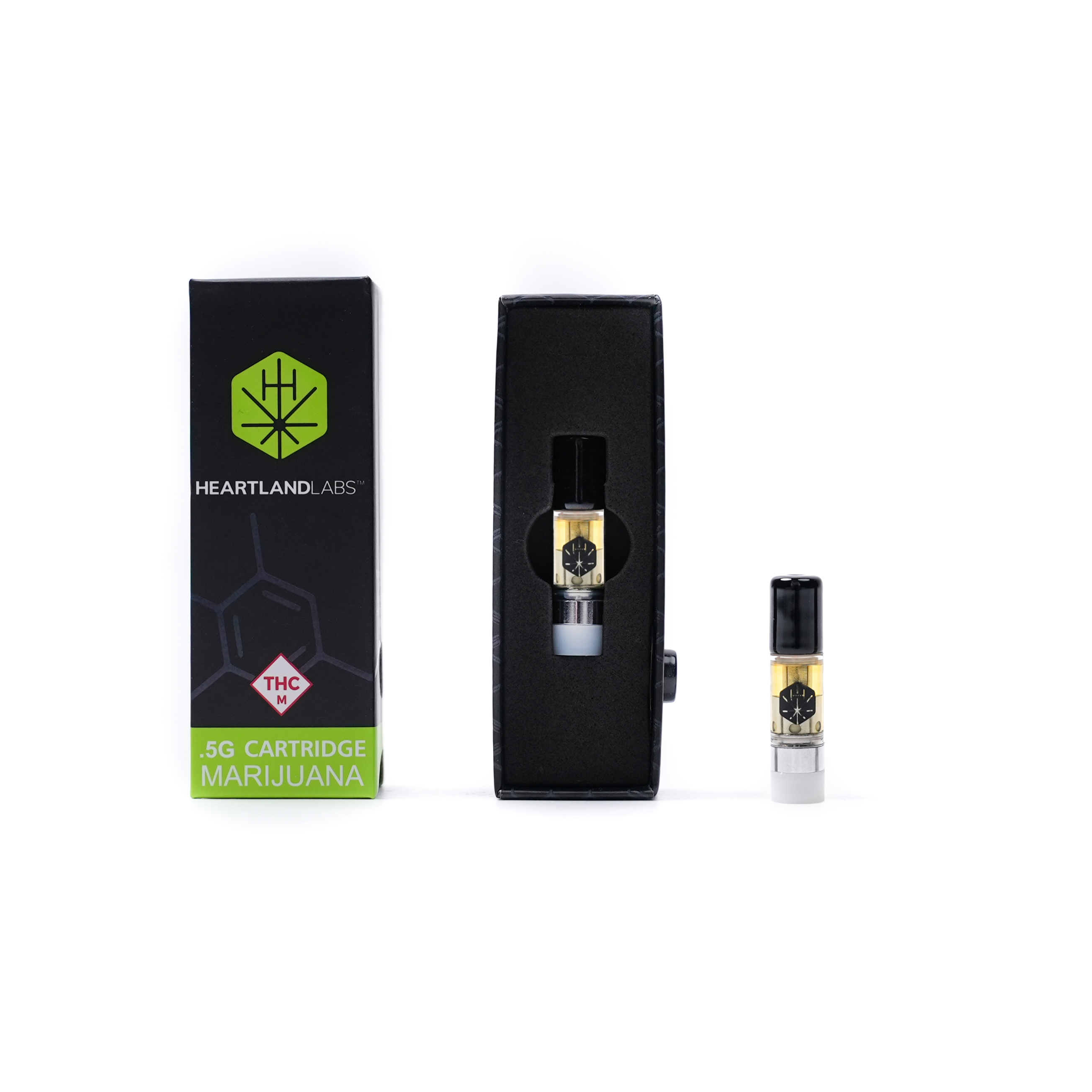 Sour Lemon Runtz - Refined Resin Cart - .5g | Heartland Labs - Jane